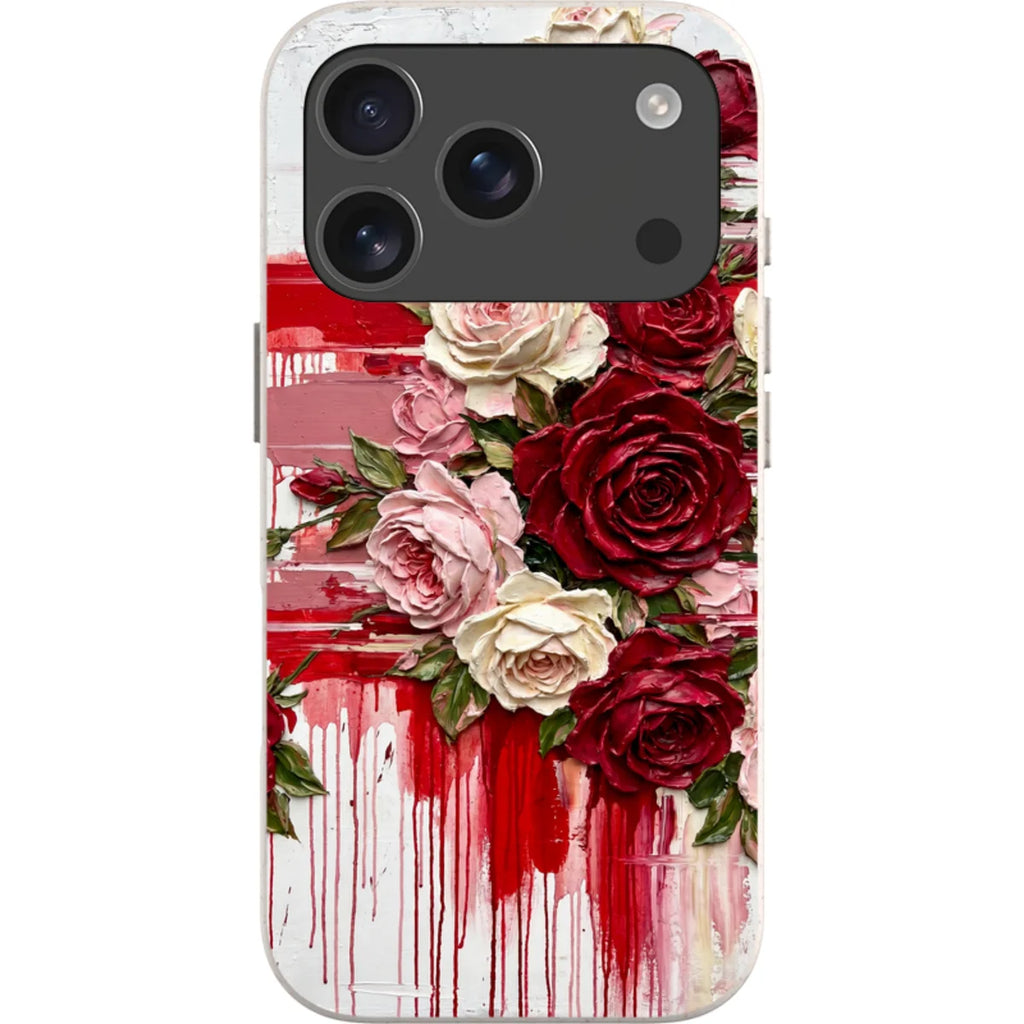 Roses by Frida Lövström — iPhone 17 Pro iPhone Bio-degradable Case — Finnaij