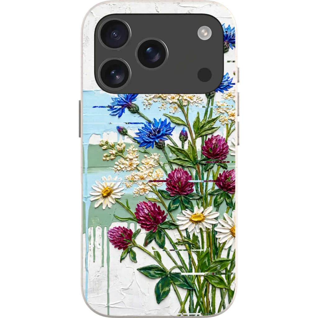 Nordic Wildflowers by Frida Lövström — iPhone 17 Pro iPhone Bio-degradable Case — Finnaij
