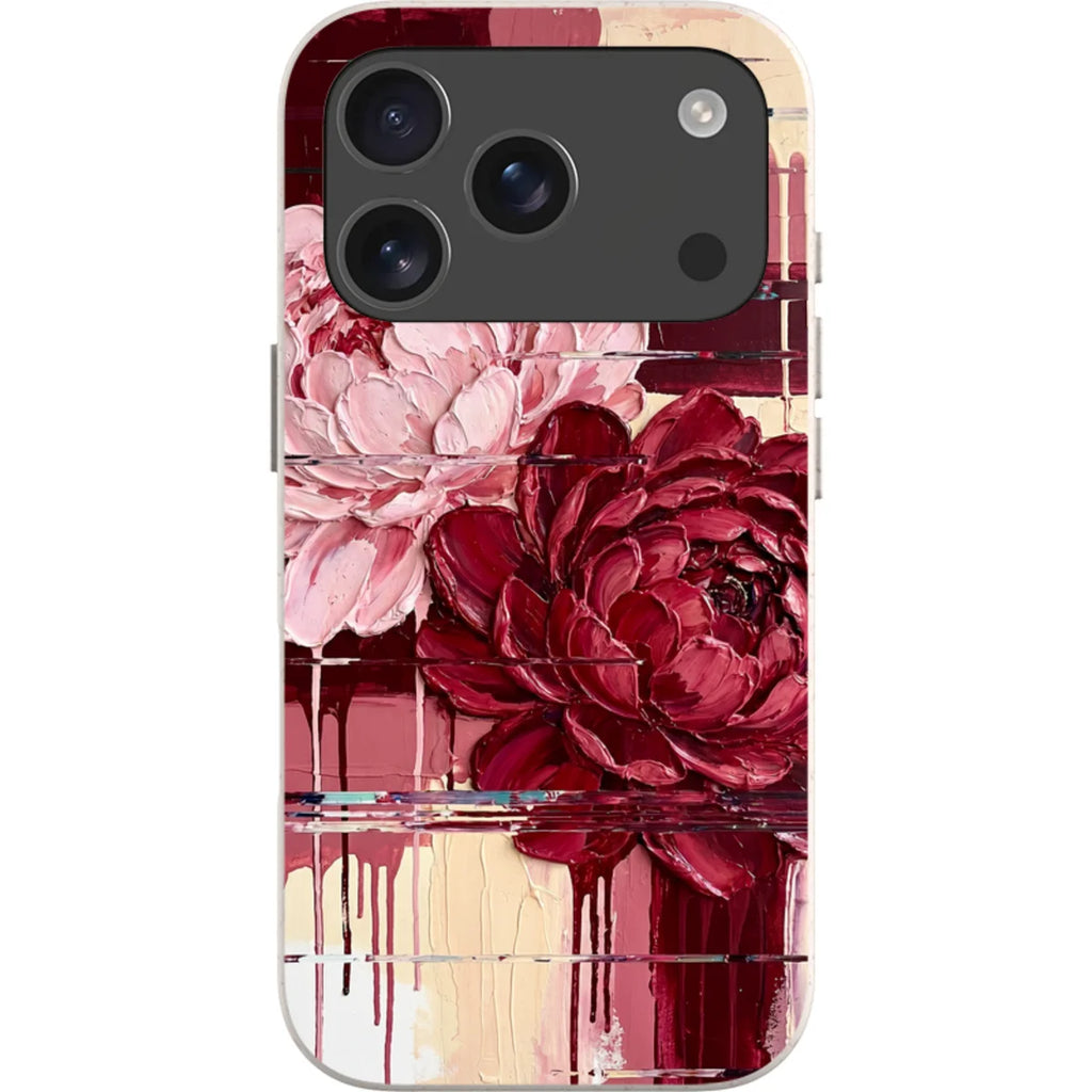 Peonies by Frida Lövström — iPhone 17 Pro iPhone Bio-degradable Case — Finnaij