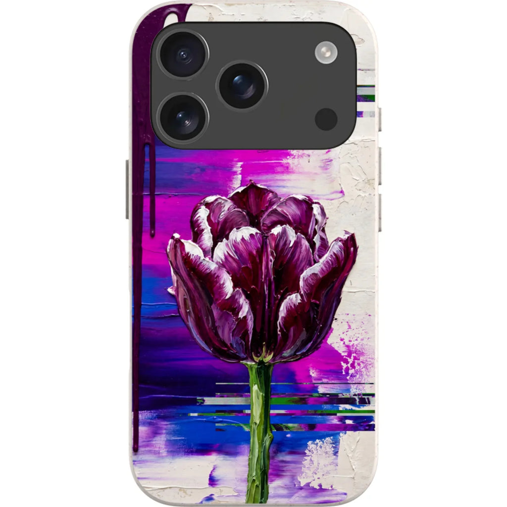 Single Dramatic Tulip by Frida Lövström — iPhone 17 Pro iPhone Bio-degradable Case — Finnaij