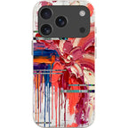 Abstract Florals by Frida Lövström — iPhone 17 Pro iPhone Bio-degradable Case — Finnaij