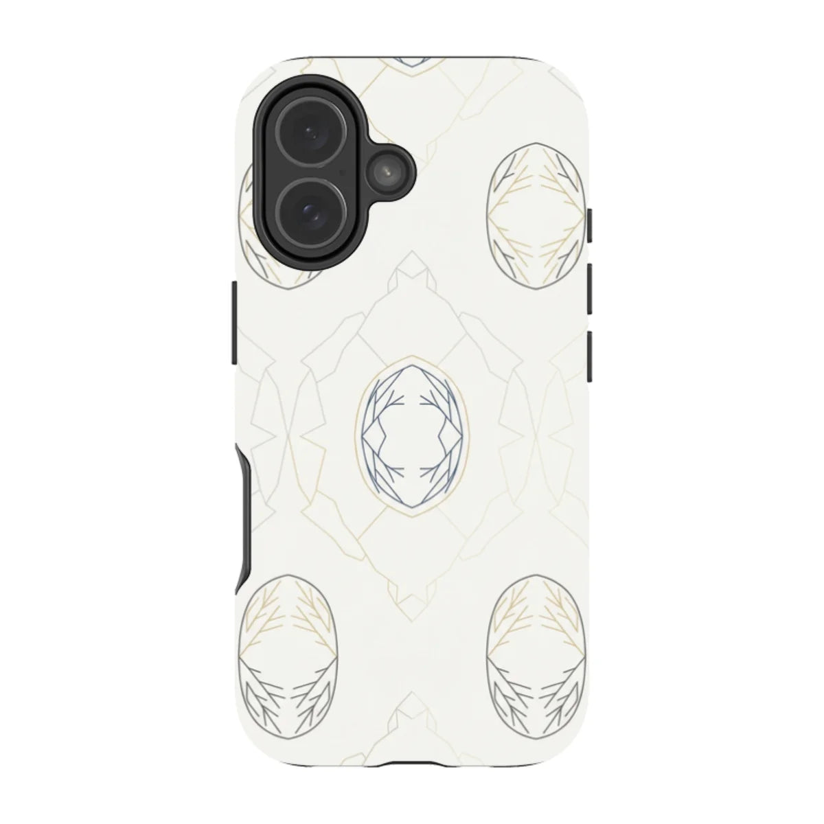 Frozen Lake Silence by Elsi Vaarala — iPhone 17 Tough Case — Finnaij