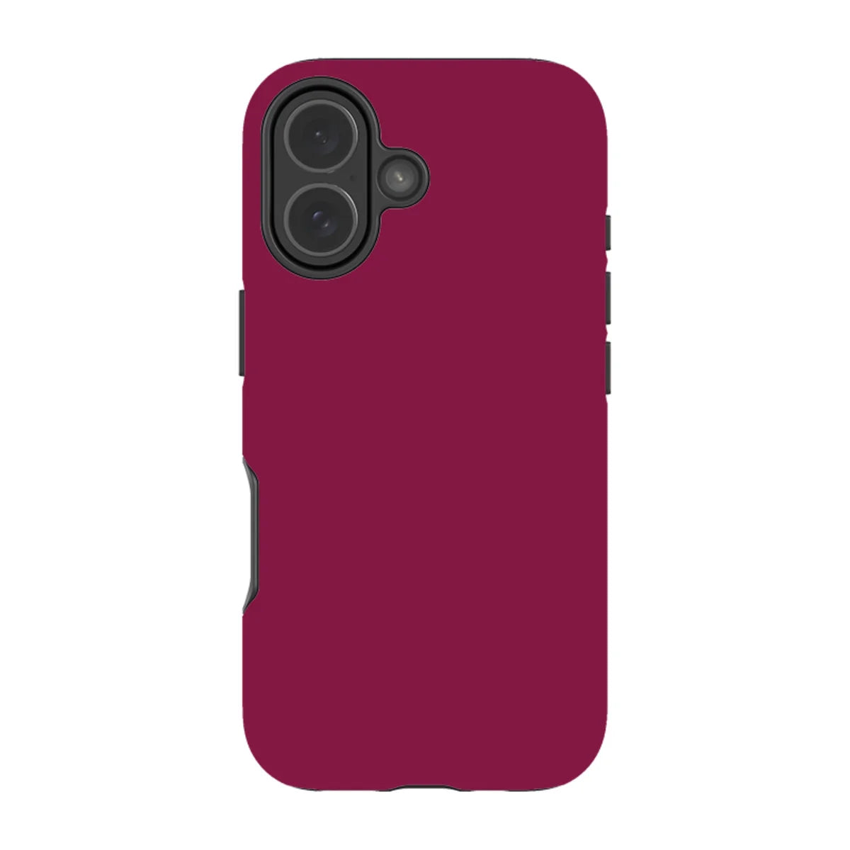 Simple Range Burgundy Orchid — iPhone 17 Tough Case — Finnaij
