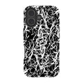Black-White Grunge — iPhone 17 Tough Case — Finnaij