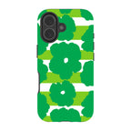 Bold Floral Green — iPhone 17 Tough Case — Finnaij