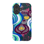 Sauna Bloom Motif by Aino Kallio — iPhone 17 Tough Case — Finnaij