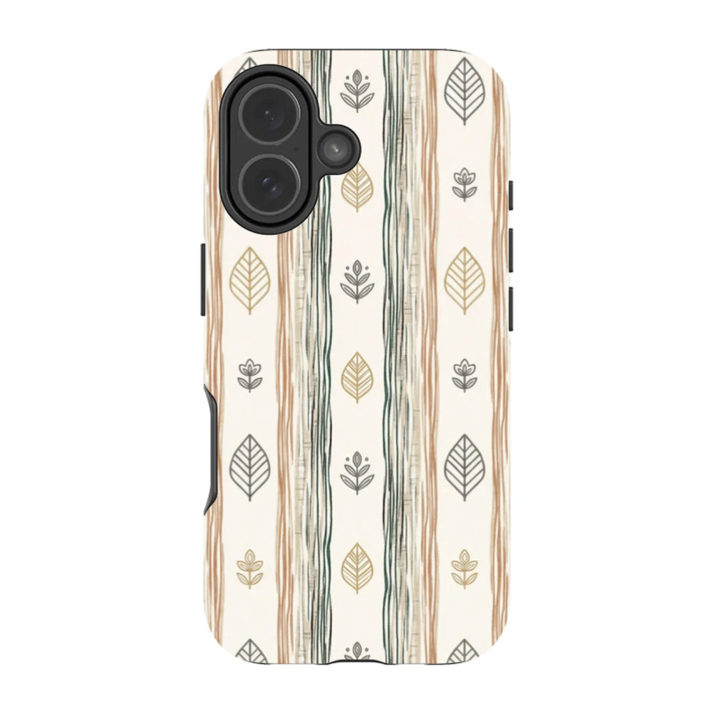 Birch Linen Harmony by Elsi Vaarala — iPhone 17 Tough Case — Finnaij