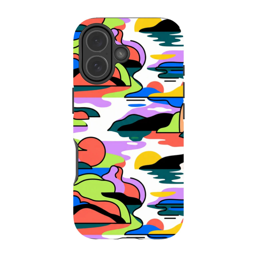 Archipelago Color Motion by Salla Niemi — iPhone 17 Tough Case — Finnaij