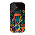 Talking Drum Halo by Ada Okoye — iPhone 17 Tough Case — Finnaij