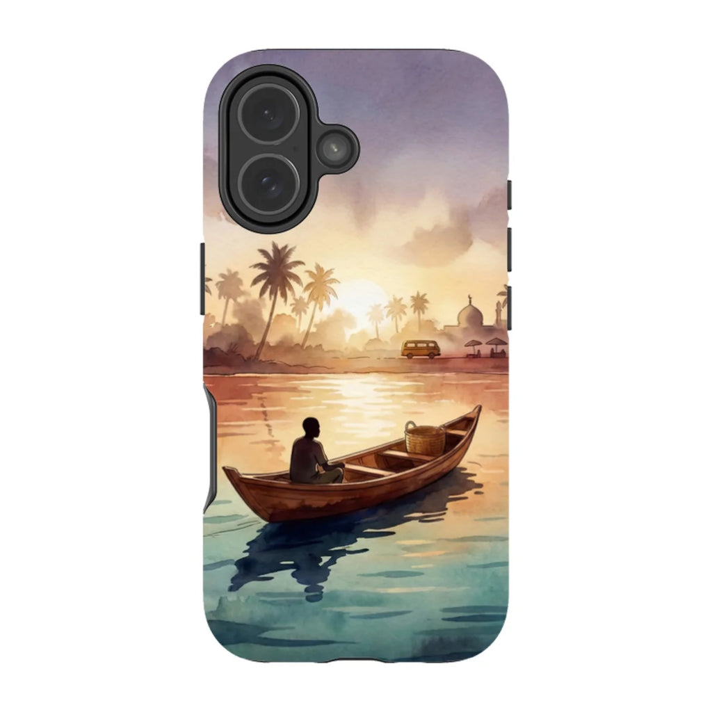 Lagoon Morning by Tobi Akinyemi — iPhone 17 Tough Case — Finnaij