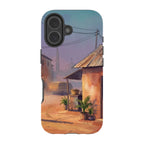 City Edge Quiet Street by Tobi Akinyemi — iPhone 17 Tough Case — Finnaij