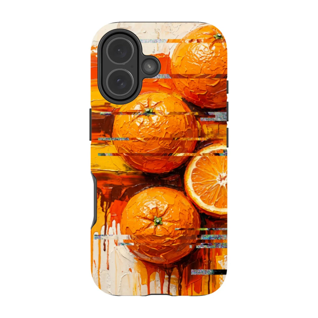 Oranges and Citrus Still Life by Frida Lövström — iPhone 17 Tough Case — Finnaij