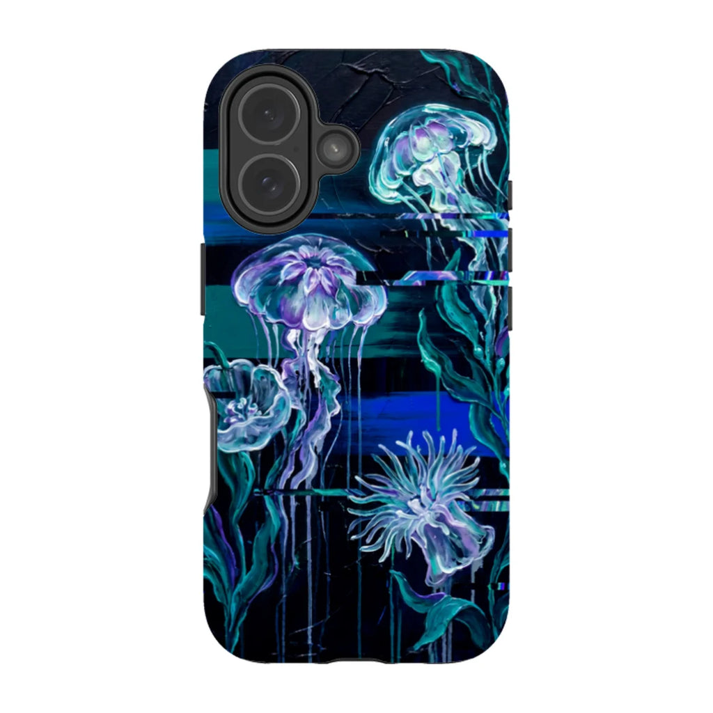 Deep-Sea Underwater Botanical Fantasy by Frida Lövström — iPhone 17 Tough Case — Finnaij