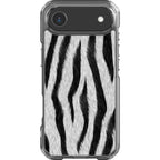 Zebra Groove — iPhone Air Clear Impact Case — Finnaij