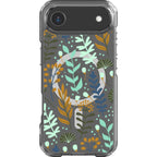 Wild Floral — iPhone Air Magsafe Clear Impact Case — Finnaij
