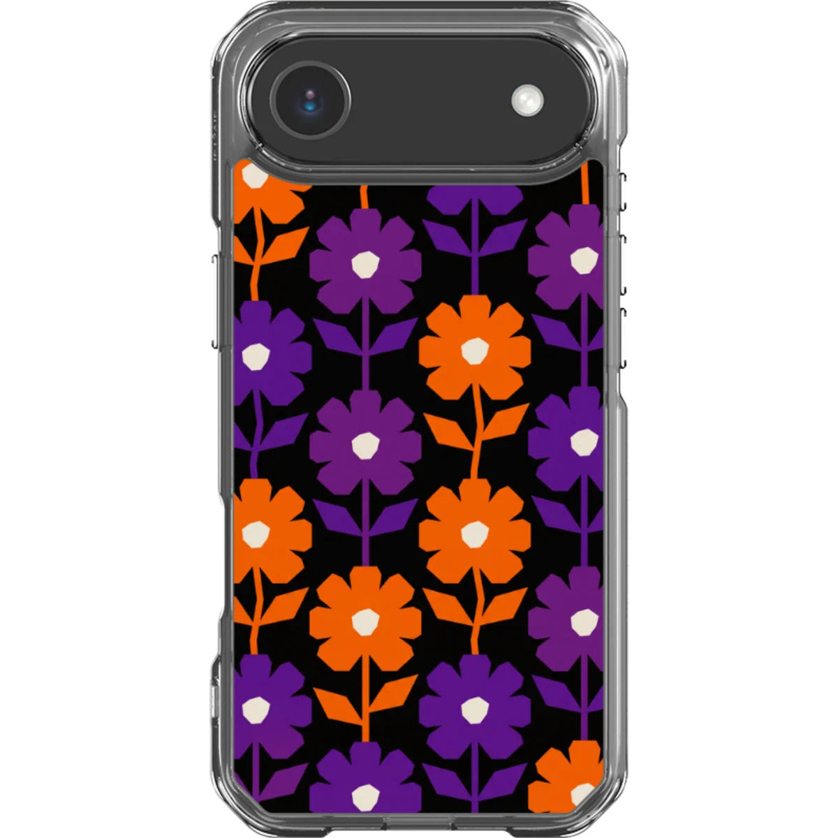 Haunted Bloom — iPhone Air Magsafe Clear Impact Case — Finnaij