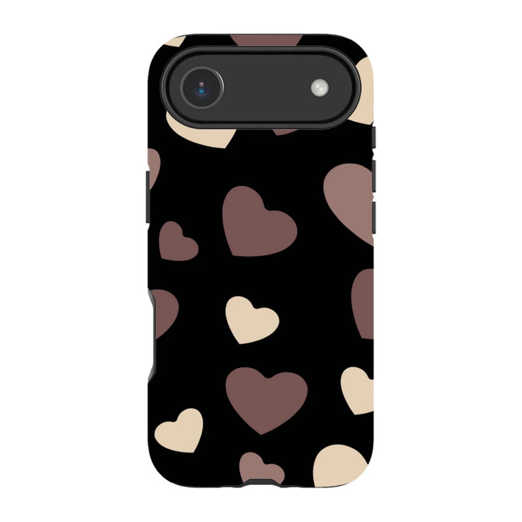 White & Black Hearts- iPhone Magsafe Tough Case — iPhone Air — Finnaij