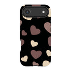White & Black Hearts- iPhone Magsafe Tough Case — iPhone Air — Finnaij
