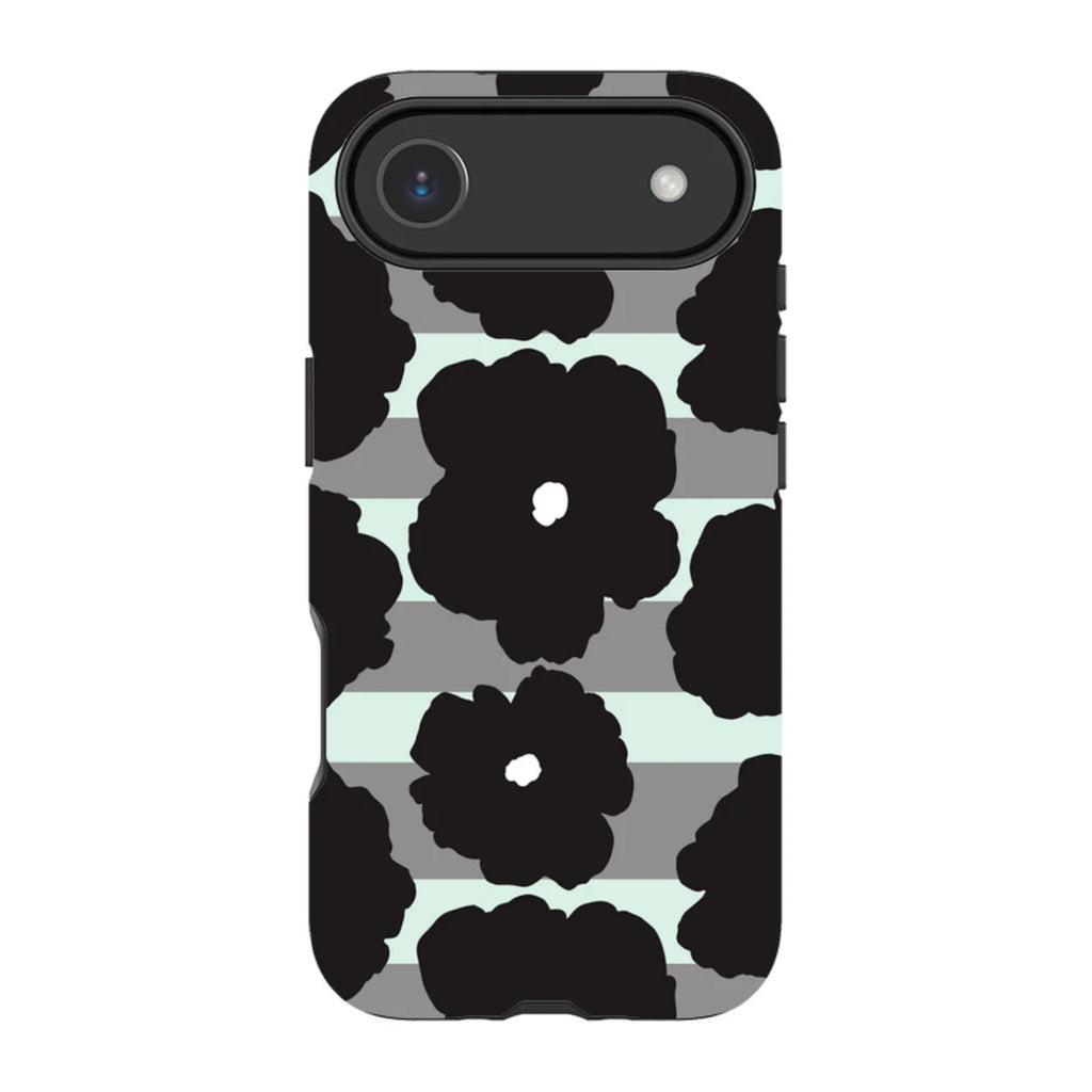 Bold Floral Black — iPhone Air Magsafe Tough Case — Finnaij
