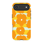 Bold Floral Orange — iPhone Air Magsafe Tough Case — Finnaij