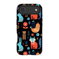 Nordic Ornament Black — iPhone Air Magsafe Tough Case — Finnaij