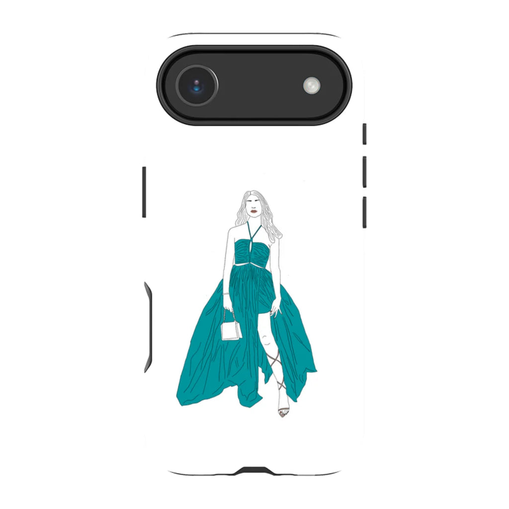 Blue Dress by Keagan Haight — iPhone Air Magsafe Tough Case — Finnaij