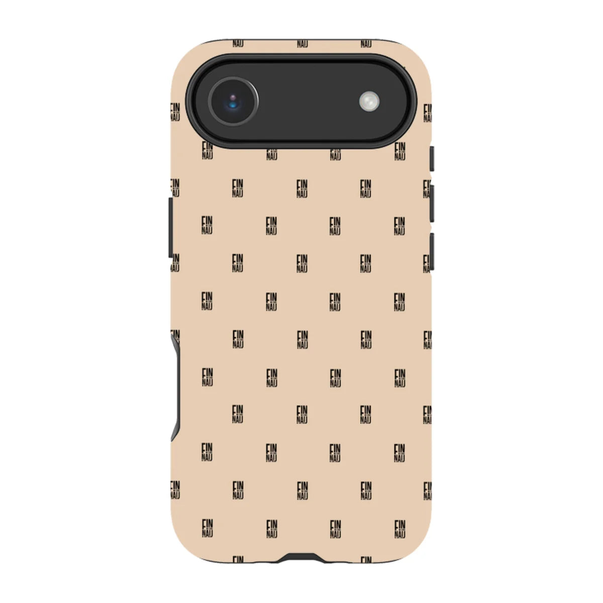 Monogram Beige Harvest — iPhone Air Magsafe Tough Case — Finnaij