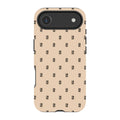 Monogram Beige Harvest — iPhone Air Magsafe Tough Case — Finnaij