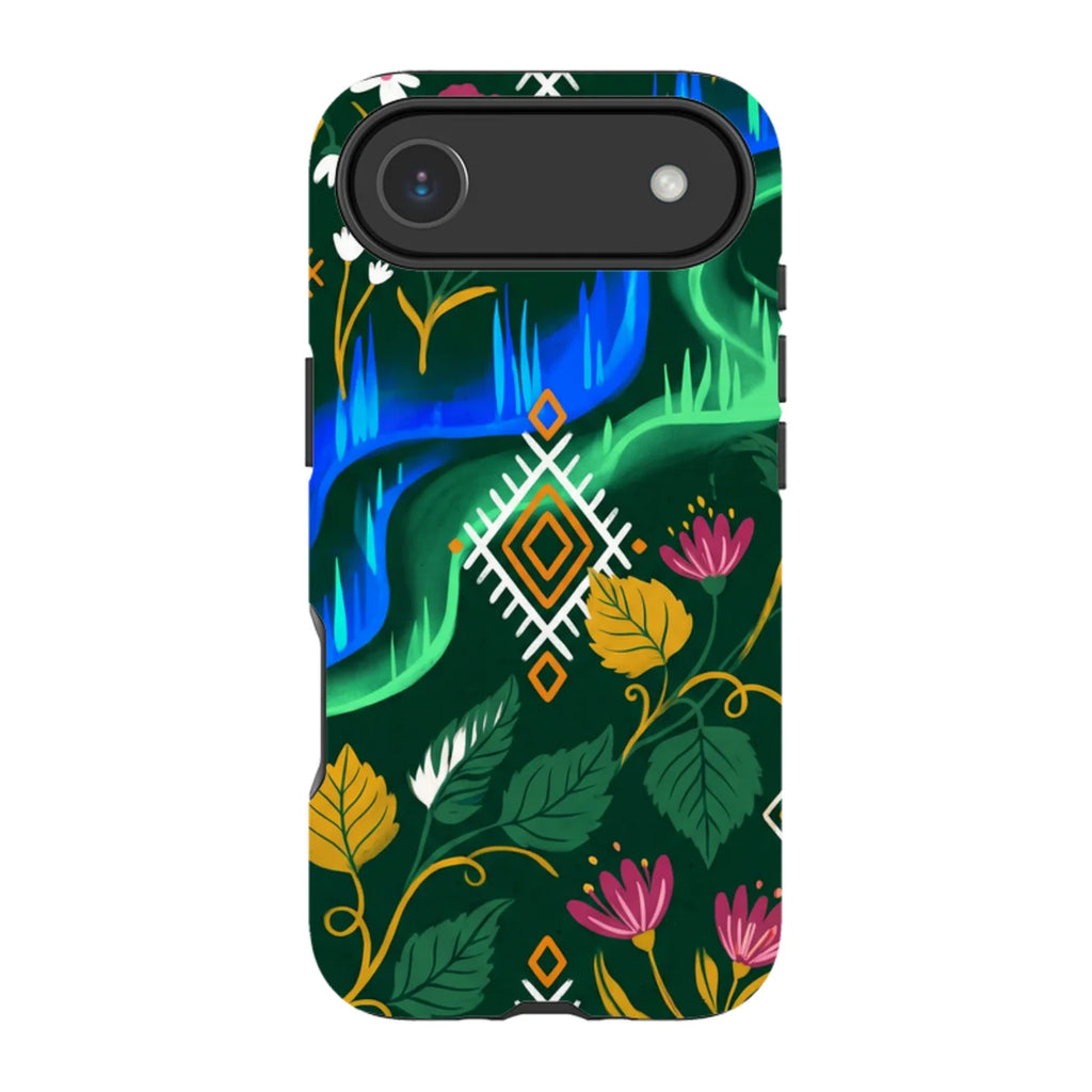 Aurora Birch Bloom by Aino Kallio — iPhone Air Magsafe Tough Case — Finnaij