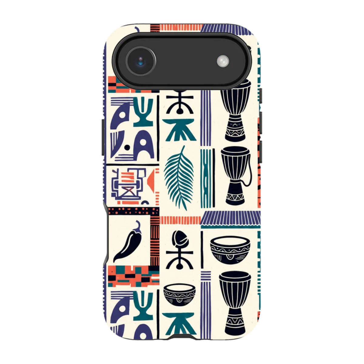 Market Day Icons by Ada Okoye — iPhone Air MagSafe Tough Case — Finnaij