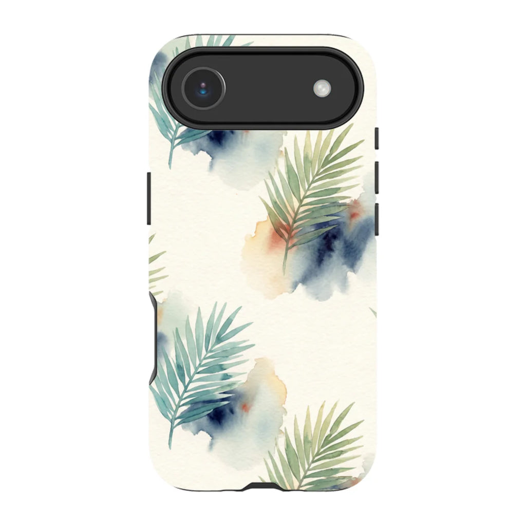 Palm Frond Breeze Pattern by Tobi Akinyemi — iPhone Air MagSafe Tough Case — Finnaij