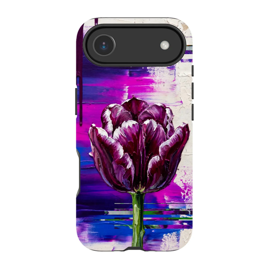 Single Dramatic Tulip by Frida Lövström — iPhone Air Magsafe Tough Case — Finnaij