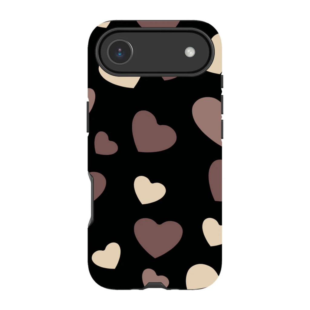 White & Black Hearts — iPhone Air Tough Case — Finnaij