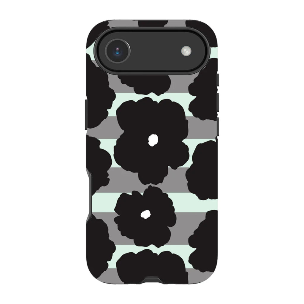 Bold Floral Black — iPhone Air Tough Case — Finnaij