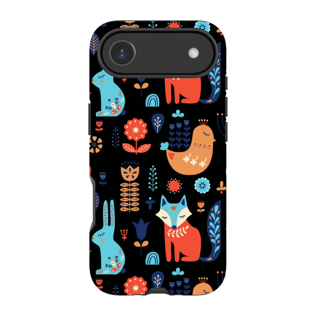 Nordic Ornament Black — iPhone Air Tough Case — Finnaij