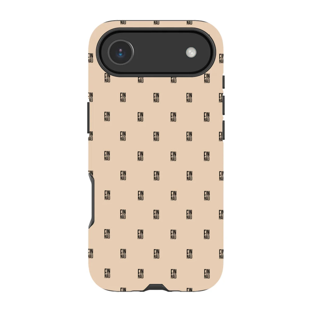 Monogram Beige Harvest — iPhone Air Tough Case — Finnaij