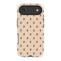 Monogram Beige Harvest — iPhone Air Tough Case — Finnaij