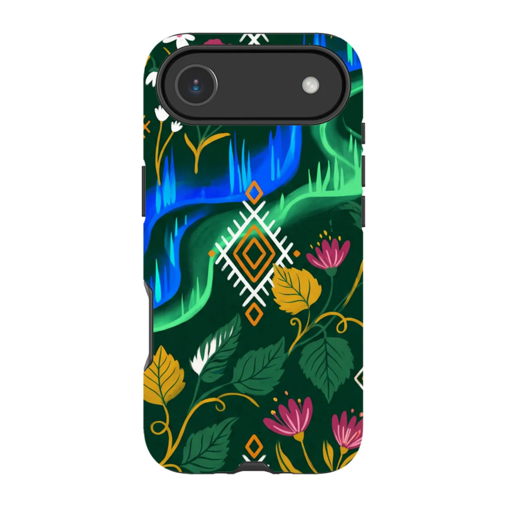 Aurora Birch Bloom by Aino Kallio — iPhone Air Tough Case — Finnaij