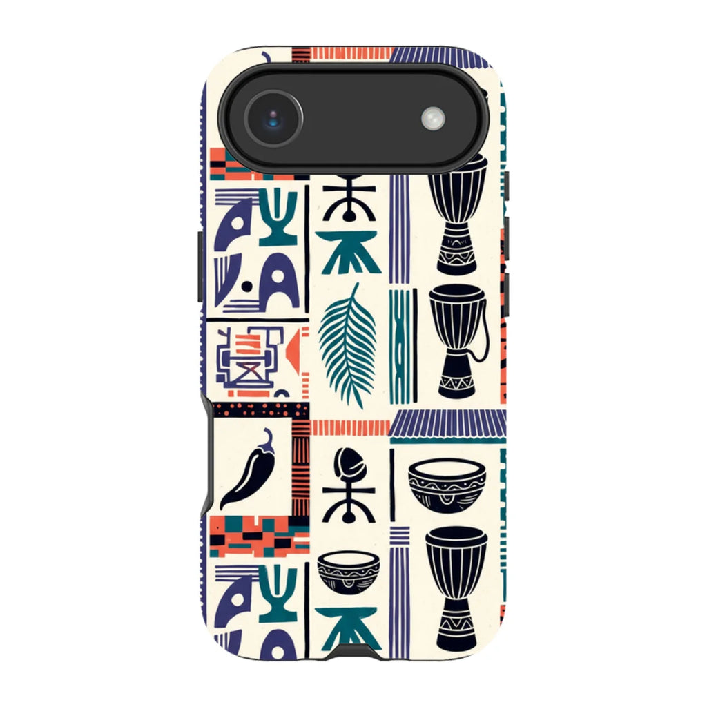Market Day Icons by Ada Okoye — iPhone Air Tough Case — Finnaij