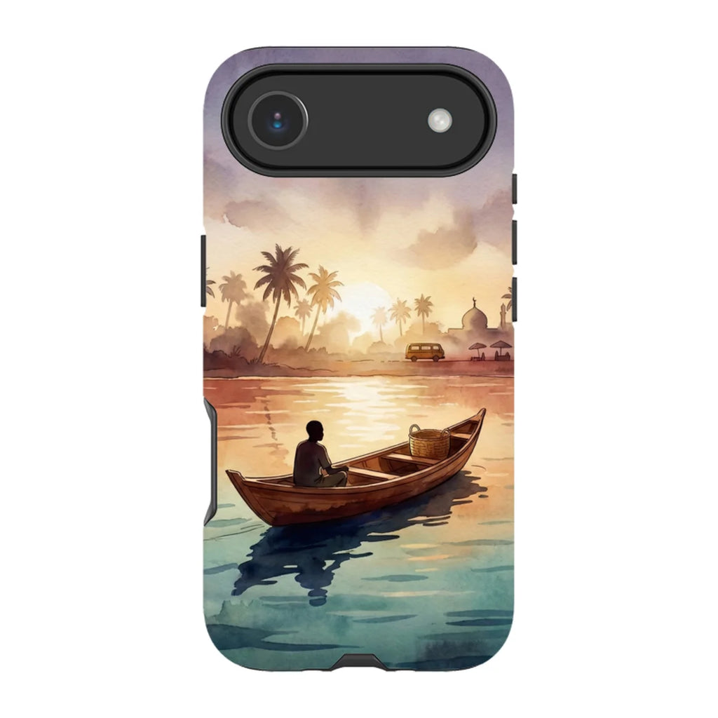 Lagoon Morning by Tobi Akinyemi — iPhone Air Tough Case — Finnaij