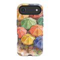 Market Umbrellas from Above by Tobi Akinyemi — iPhone Air Tough Case — Finnaij