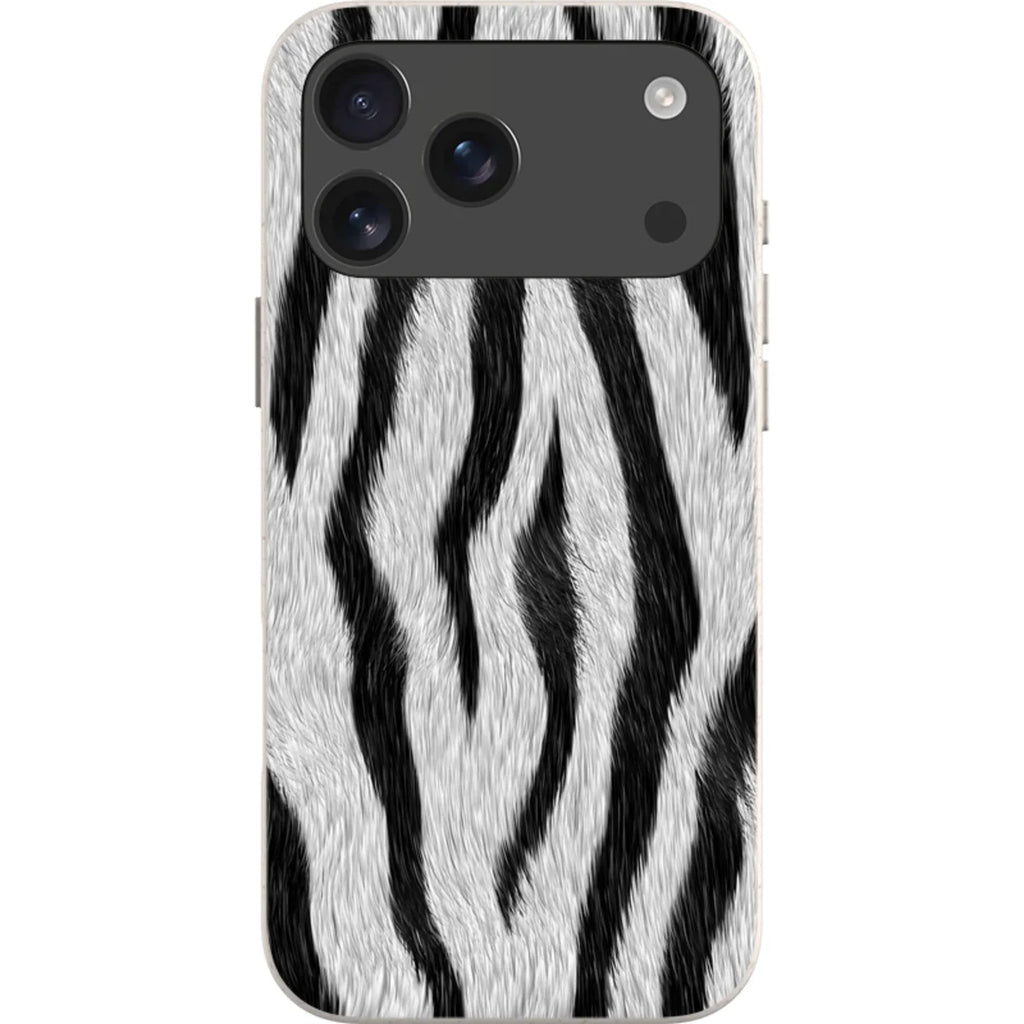Zebra Groove — iPhone 17 Pro Max iPhone Bio-degradable Case — Finnaij