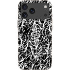 Black-White Grunge — iPhone 17 Pro Max iPhone Bio-degradable Case — Finnaij