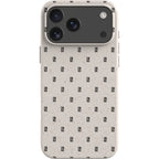 Monogram Natural — iPhone 17 Pro Max iPhone Bio-degradable Case — Finnaij