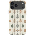 Birch and Linen Pattern by Elsi Vaarala — iPhone 17 Pro Max iPhone Bio-degradable Case — Finnaij