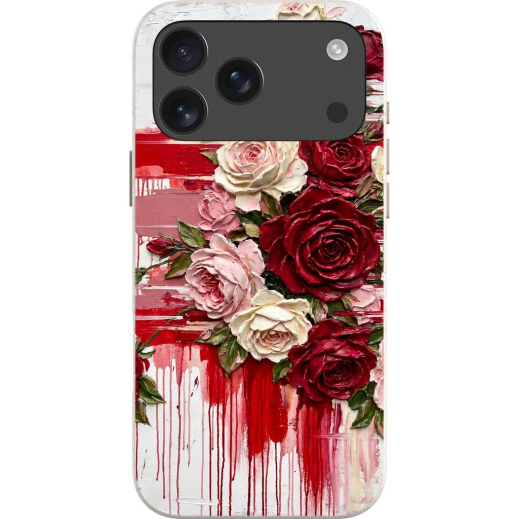 Roses by Frida Lövström — iPhone 17 Pro Max iPhone Bio-degradable Case — Finnaij