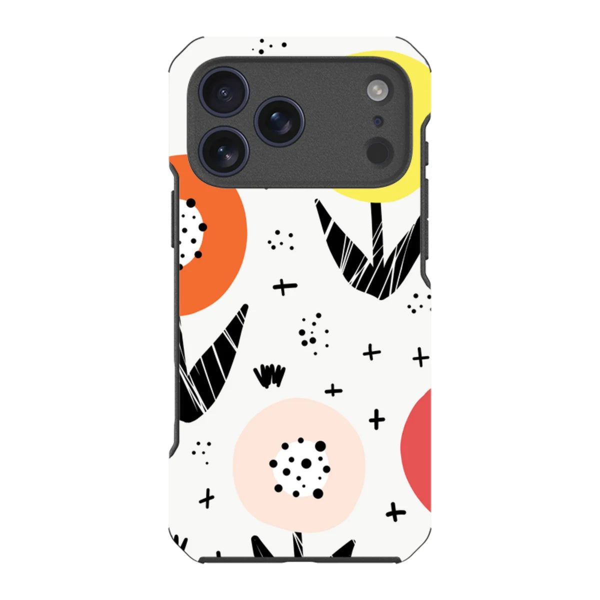Botanical Doodle — iPhone 17 Pro Max Impact Armour MagSafe Case — Finnaij