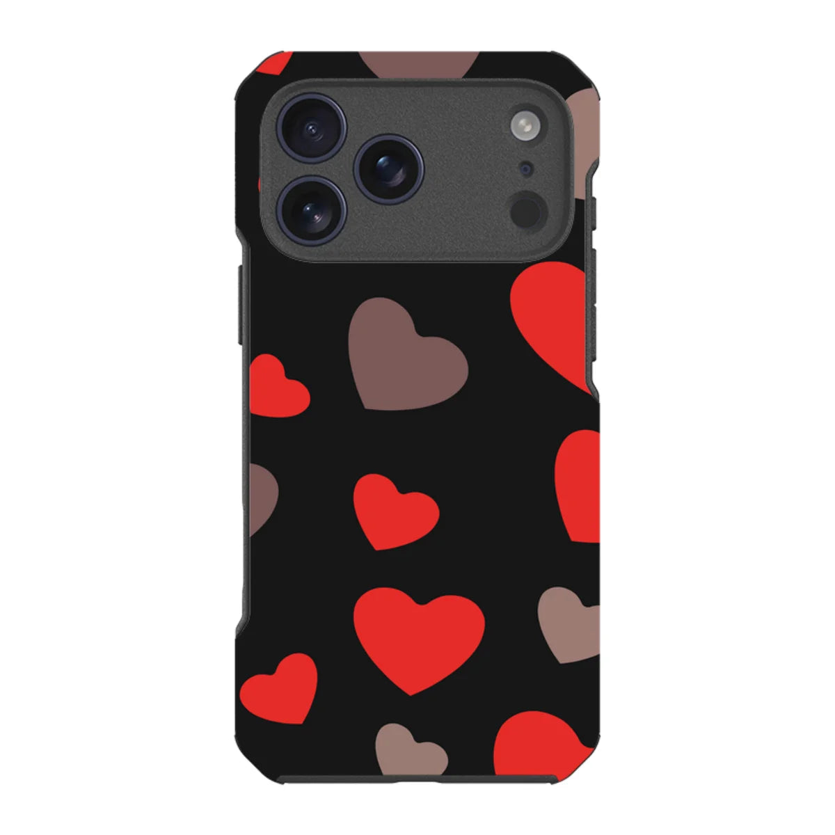Red Hearts — iPhone 17 Pro Max Impact Armour MagSafe Case — Finnaij