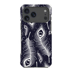 Feathers in Bloom — iPhone 17 Pro Max Impact Armour MagSafe Case — Finnaij