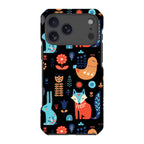 Nordic Ornament Black — iPhone 17 Pro Max Impact Armour MagSafe Case — Finnaij